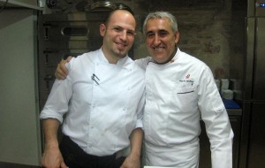Author Jeffrey Weiss with Spanish chef José Andrés