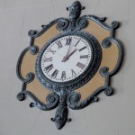 The original bank clock is ticking down to opening day