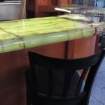 Green onyx bar