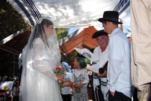Re-enactment of a Jewish Wedding