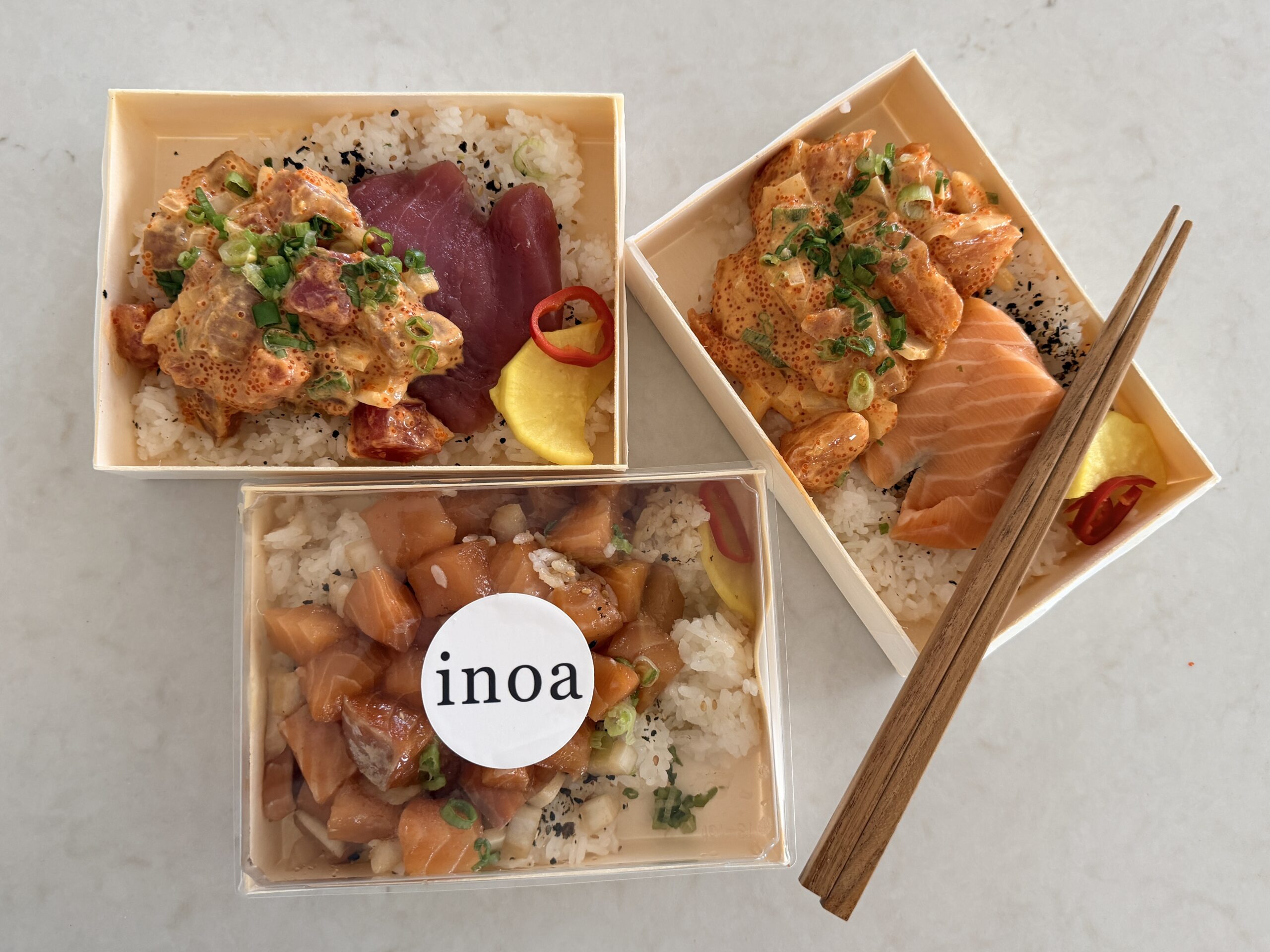 New One-Man Start-Up Inoa Poke Impresses - Edible Monterey Bay