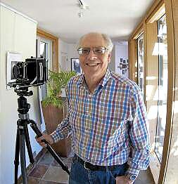 Equipped: Kasson and his 4x5 Linhof Technika.