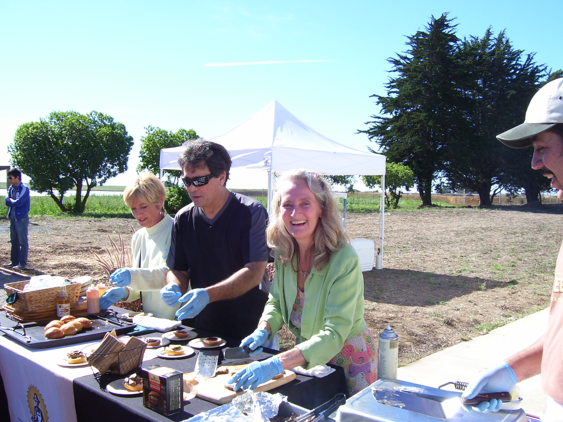 Founder_Caren_Hicks_serves_up_veggie_sliders