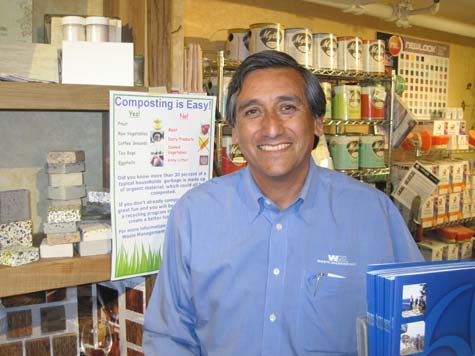 Jay Ramos, district manager for Waste Management