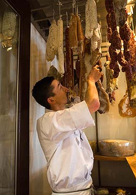 Cantinetta Luca's Meat Room